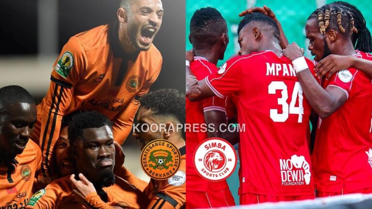 موعد مباراة نهضة بركان وسيمبا التنزاني