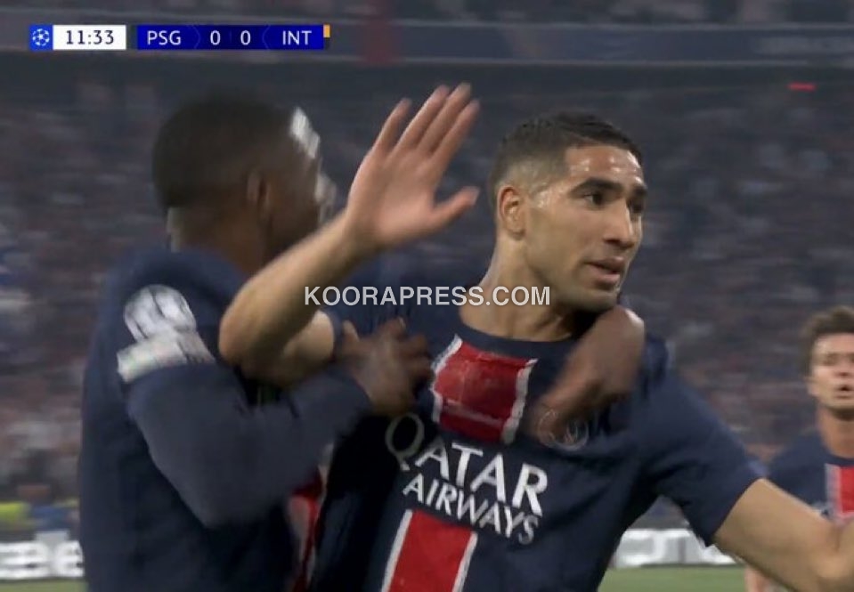 فيديو هدف اشرف حكيمي