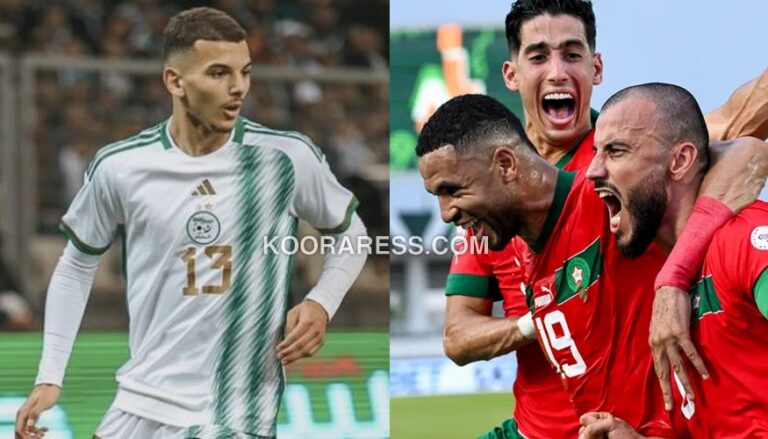 لاعب منتخب الجزائر يشعل الأجواء قبل “الكان” بتصريح مستفز : سنضرب المغرب ! الجزائر