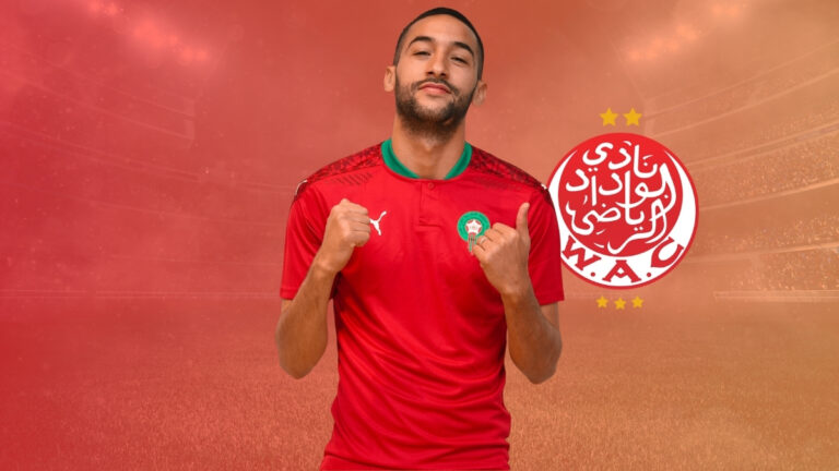 الوداد الرياضي يكشف تفاصيل تعاقده مع حكيم زياش الوداد الرياضي حكيم زياش