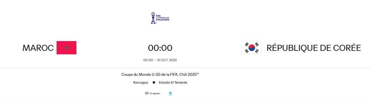 المنتخب المغربي يتعرّف على خصمه في ثمن نهائي كأس العالم 1 Sans titre 9