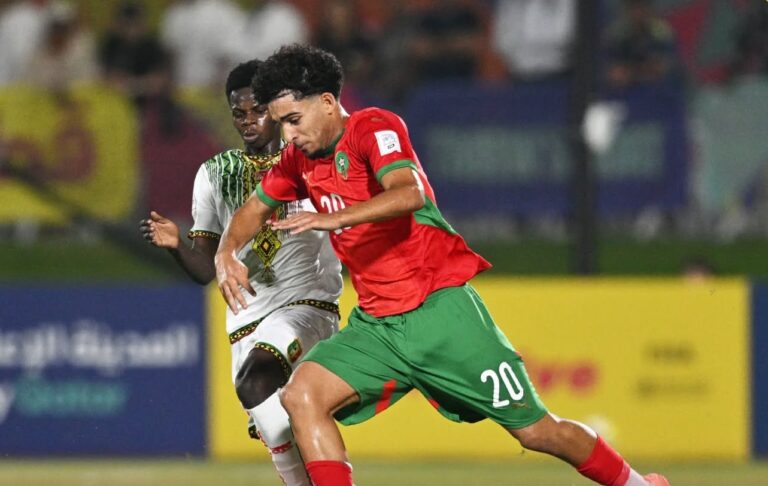 المنتخب المغربي يفوز على مالي ويتأهل لربع نهائي كأس العالم لأقل من 17 سنة المنتخب المغربي
