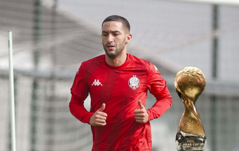 حكيم زياش يقترب من العودة للمنتخب المغربي بقرار من السكتيوي حكيم زياش