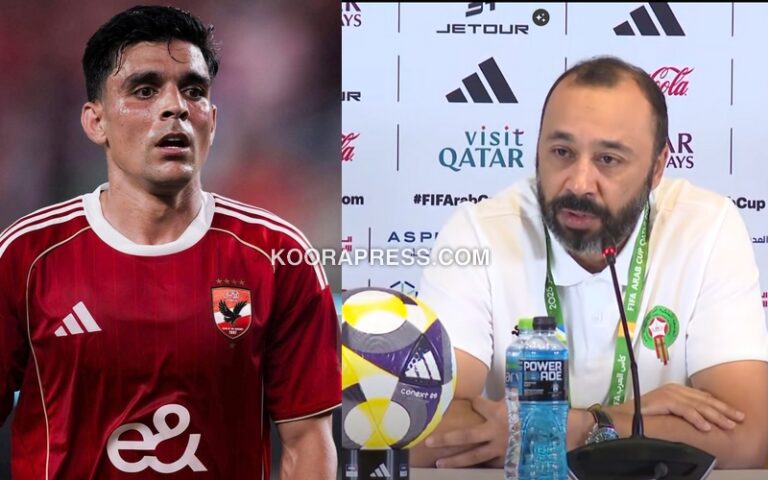 الأهلي المصري يفاجئ السكتيوي بخصوص أشرف بن شرقي أشرف بن شرقي