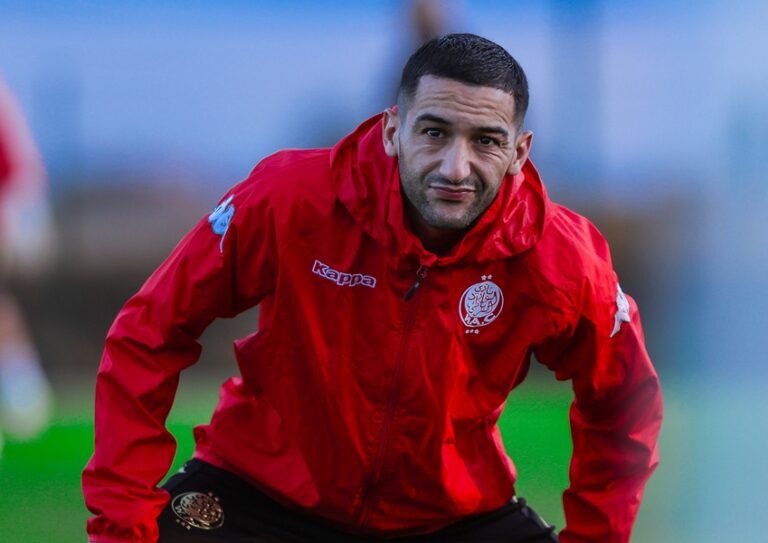 حكيم زياش يقترب من خوض مباراته الأولى مع الوداد حكيم زياش