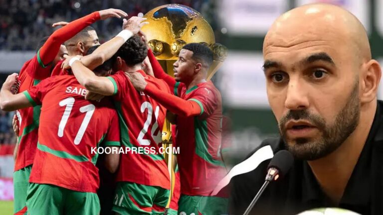 إصابة تربك أسود الأطلس قبل الكان.. هل يخسر الركراكي أبرز أوراقه الهجومية؟ الركراكي