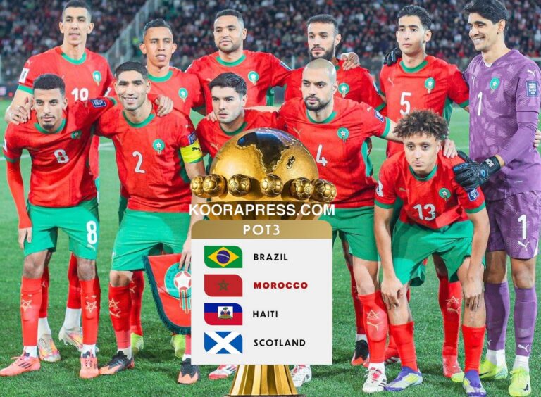 مواعيد مباريات المنتخب المغربي