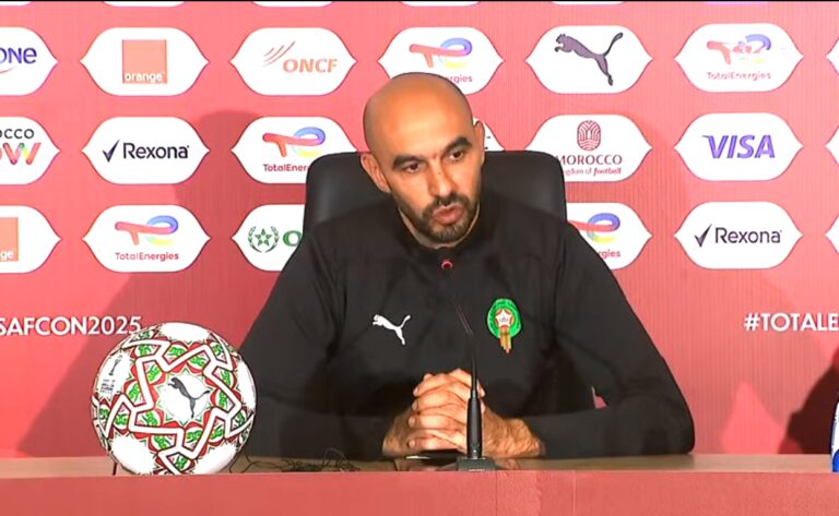 الركراكي: مازال كانقول متلقاوش حسن مني يجيب الكان الركراكي