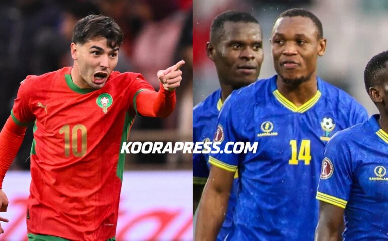 القنوات الناقلة لمباراة المغرب وتنزانيا اليوم