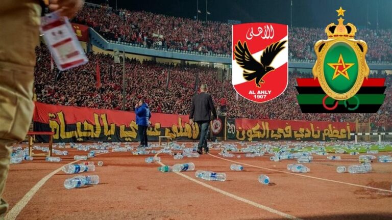 أول قرار من الاتحاد الإفريقي لكرة القدم بعد أحداث مباراة الأهلي المصري والجيش الملكي الاتحاد الإفريقي