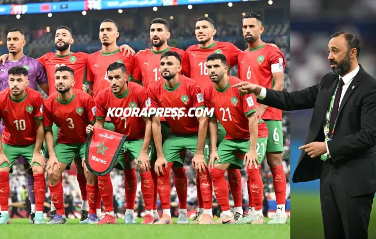 تشكيلة المنتخب المغربي