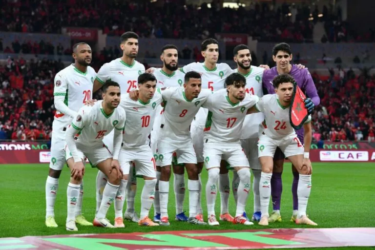 تشكيلة المنتخب المغربي