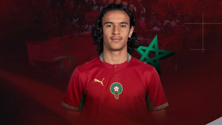 الكشف عن موعد إلتحاق أيوب بوعدي بمعسكر المنتخب المغربي أيوب بوعدي