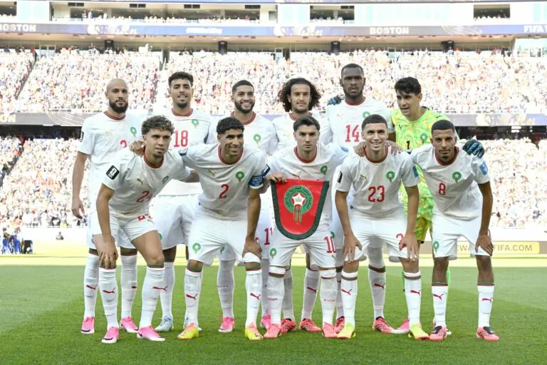 التشكيلة الرسمية للمنتخب المغربي