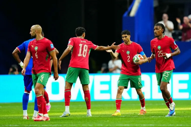 رجل مباراة المغرب وهايتي
