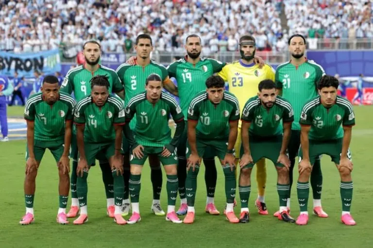 إصابة مفاجئة تضرب المنتخب الجزائري قبل مواجهة الأردن في كأس العالم 2026 المنتخب الجزائري
