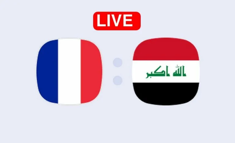 مباشر مباراة العراق ضد فرنسا