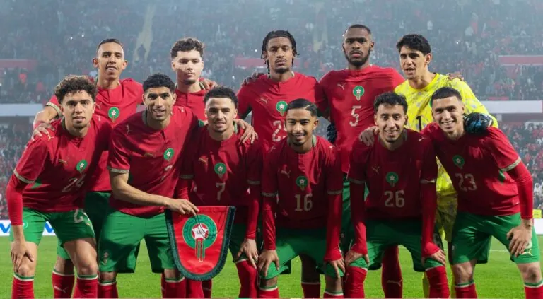 تشكيلة المنتخب المغربي