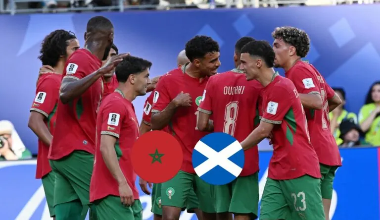 التشكيلة الرسمية للمنتخب المغربي