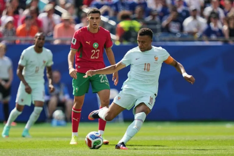 نتيجة مباراة المغرب وفرنسا