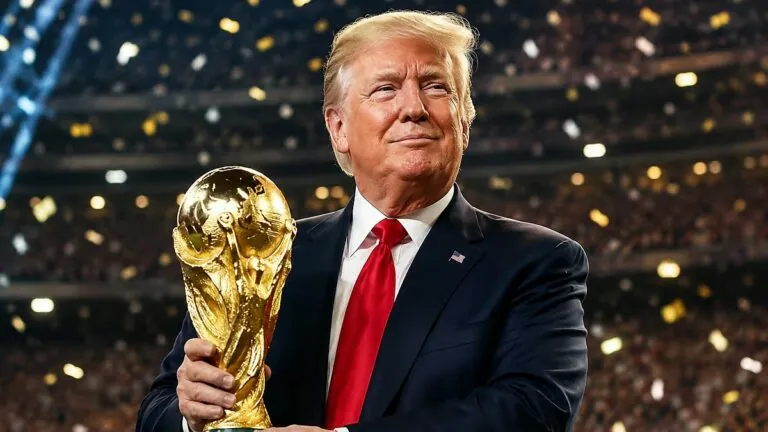 لن تصدق من يشجع ترامب للفوز بكأس العالم بعد خروج أمريكا ترامب